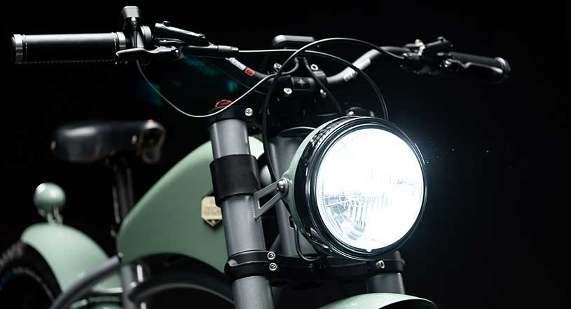 High-performance lighting for electric bikes